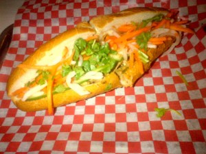 Tofu Banh Mi Sandwich