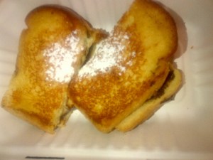 Marscapone and Nutella Grilled Cheese