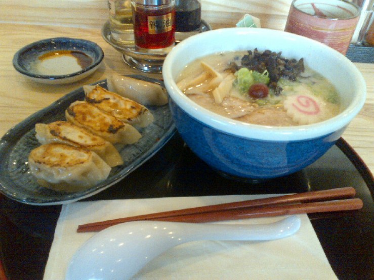 Shio Ramen with Gyoza