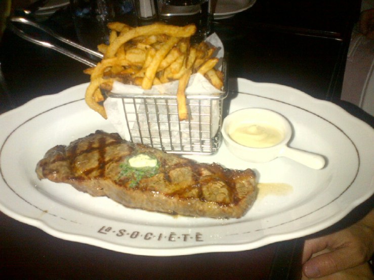 Steak Frites ($32)
