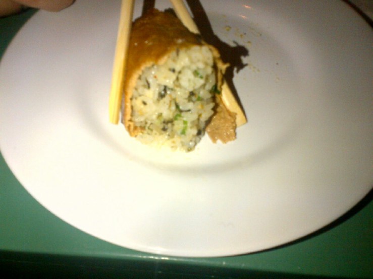 Salt Cod Inari (inside)