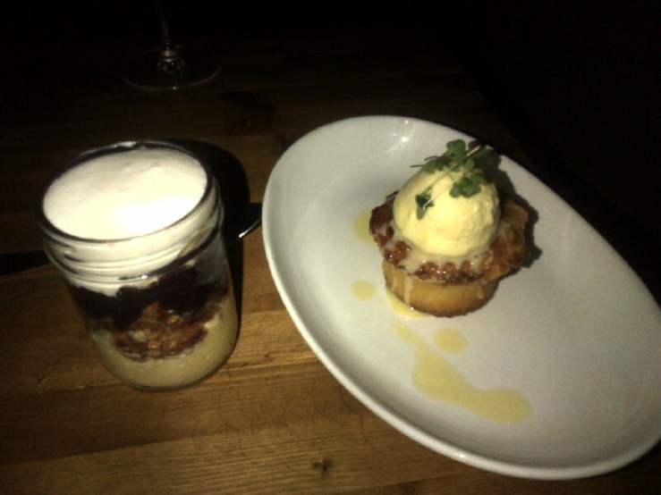 Budino and Olive Oil Cake ($7)