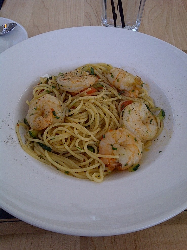 Gamberetti Spaghetti $16