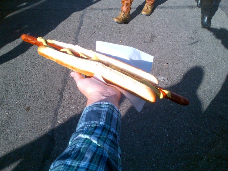 Sausage at octoberfest