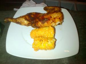 Smoked Chicken and Cuban Corn $19