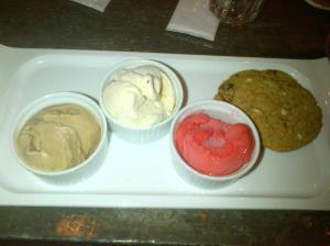Barque Gelato and Cookies $9