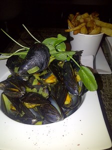 Moules and Frties $12