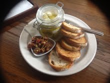 Greek Yogurt with Rhubarb Chutney