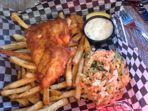 Halibut and Fries $16.50