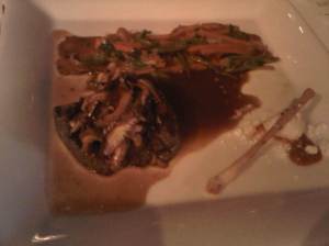 Beef Tenderloin (really bad pic). Part of group dinner