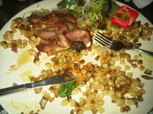 My attempt at the mixed grill