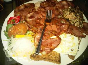 Tomahawk mixed grill $18