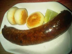 Chorizo del jefe $8