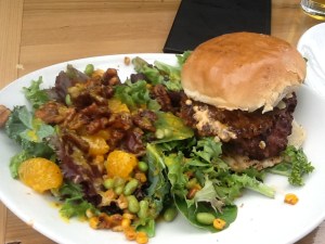 After burner burger $13