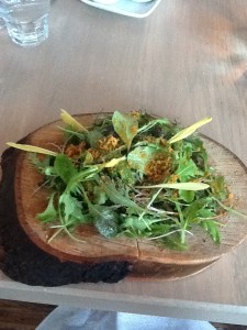 Late Summer Harvest Salad, Walnut Brittle $14 