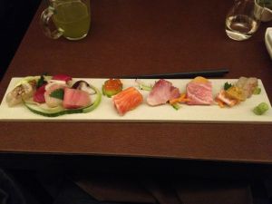 First Course- Sashimi 