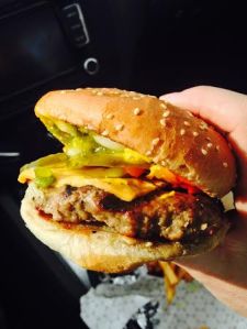 Cross Section of a Retroburger