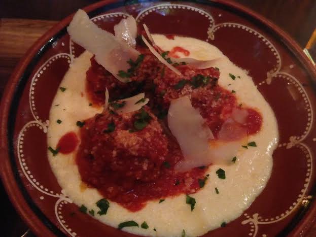 Meatballs, Polenta and Tomato Sugo $19
