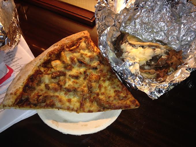 Sicilian Pizza and a Halifax Donair