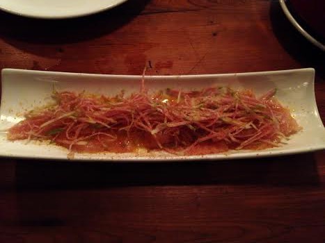 Tuna Belly Crudo