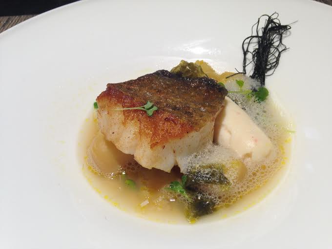 Jigged Cod and Crab Boudin